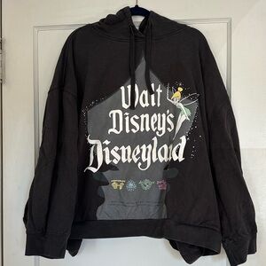 Disneyland Hooded Oversized Sweatshirt